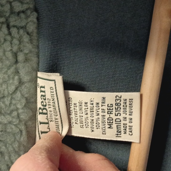 LL Bean fleece jacket - Picture 2 of 2